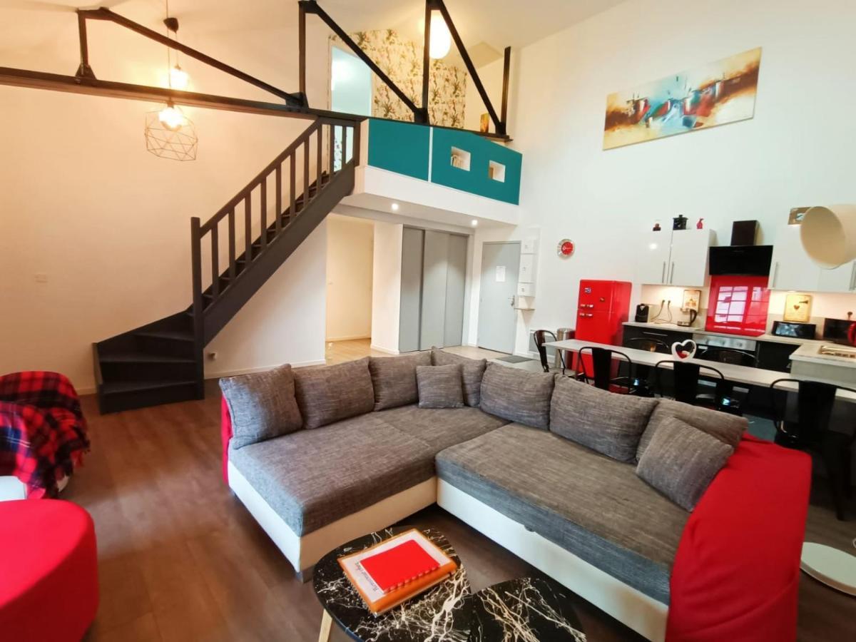 Superbe Appartement Type Loft En Duplex Rue Buat Châlons-en-Champagne Kültér fotó